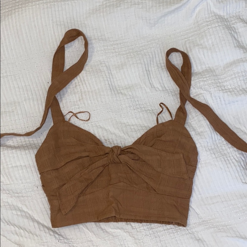 Brown Bella top